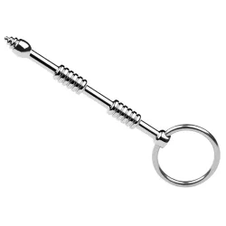 UrethralPlay Tige d'urètre en métal Clave 8.5cm - Diamètre 8mm